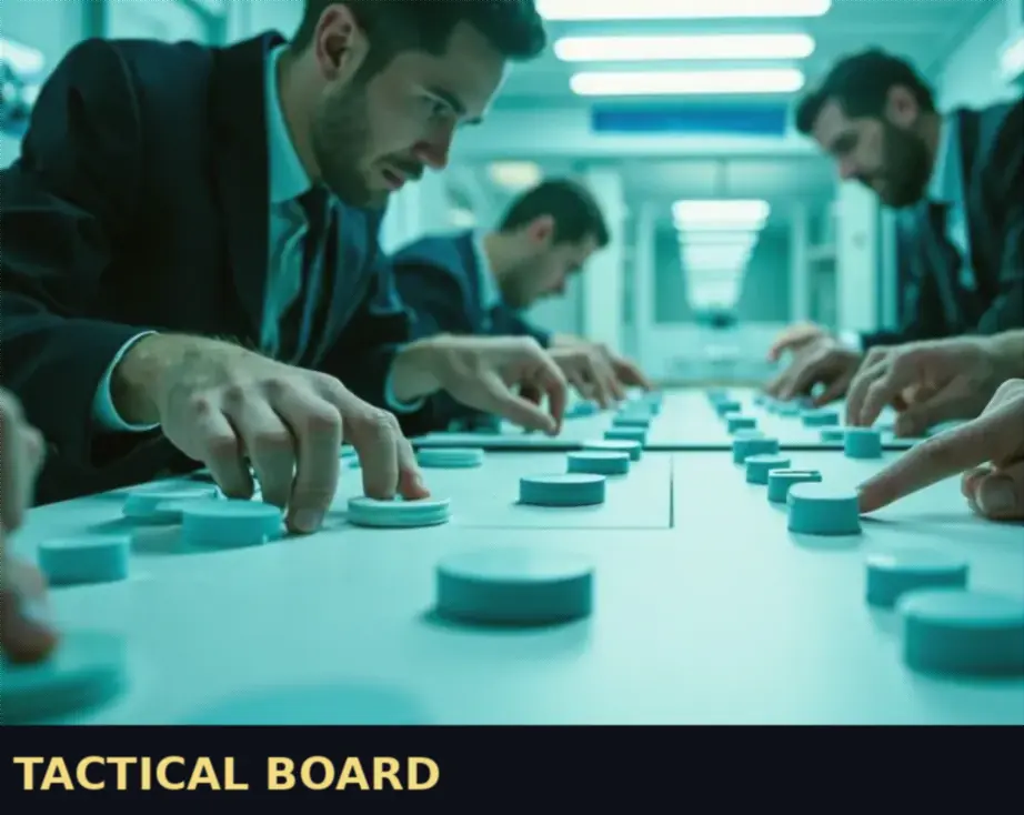 Predictions tactical lineup board for likely-XI discussion
