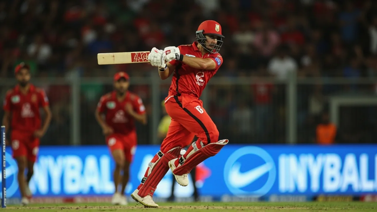 A tight sideline frame of a fast bowler in delivery stride during a limited-overs fixture, used as a contextual figure in the retrospective look at the Match 64 captaincy read